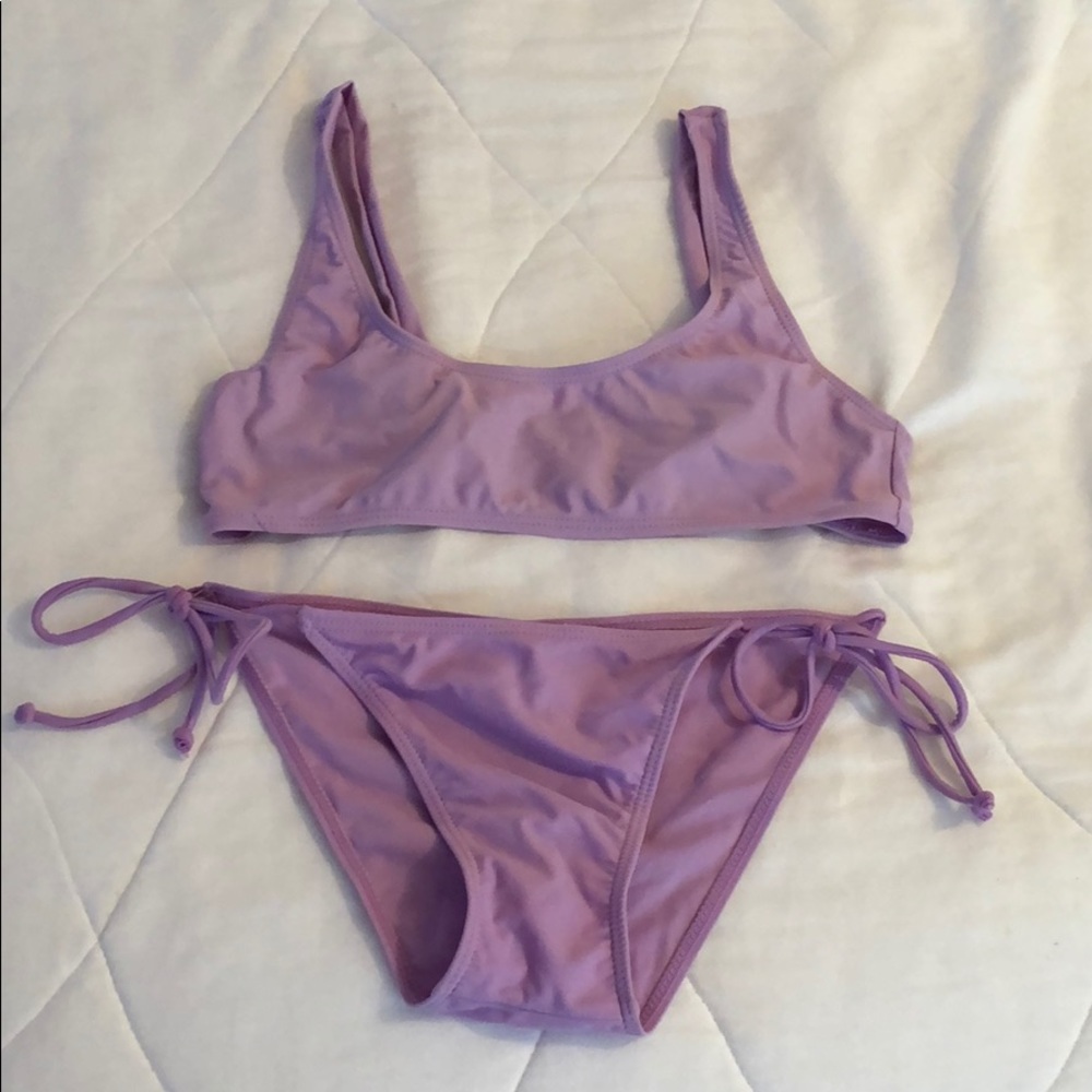 Zaful Lavender bikini Size S